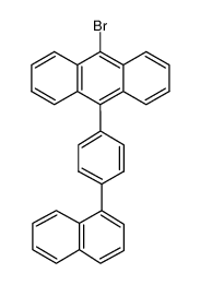 9-bromo-10-(4-(naphthalene-1-yl)phenyl)anthracene 1092390-01-6