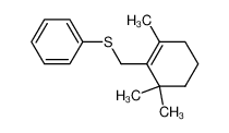 56691-73-7 spectrum, {[(2,6,6-trimethyl-1-cyclohexen-1-yl)methyl]thio}benzene