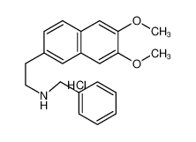 N-benzyl-2-(6,7-dimethoxynaphthalen-2-yl)ethanamine,hydrochloride