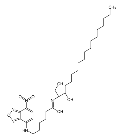 N-[(2S,3R)-1,3-Dihydroxy-2-octadecanyl]-6-[(7-nitro-2,1,3-benzoxa diazol-4-yl)amino]hexanamide 114301-97-2