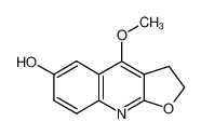 65967-09-1 spectrum, 4-methoxy-2,3-dihydro-furo[2,3-b]quinolin-6-ol