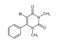 5-bromo-1,3-dimethyl-6-phenylpyrimidine-2,4-dione 98854-09-2