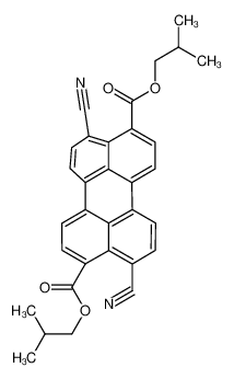 bis(2-methylpropyl) 4,10-dicyanoperylene-3,9-dicarboxylate