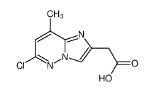 64068-12-8 2-(6-chloro-8-methylimidazo[1,2-b]pyridazin-2-yl)acetic acid