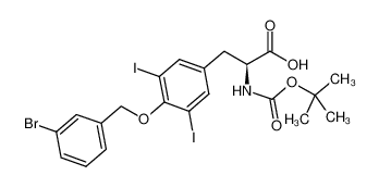 BOC-3,5-DIIODO-TYR(3'-BROMO-BZL)-OH 63570-43-4