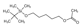 159118-74-8 spectrum, 5-[(tert-butyldimethylsilyl)oxy]pentyl acetate