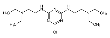 55577-23-6 structure, C15H30ClN7