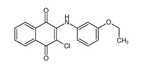 64505-57-3 2-chloro-3-(3-ethoxyanilino)naphthalene-1,4-dione