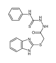 62638-88-4 structure, C16H15N5OS2