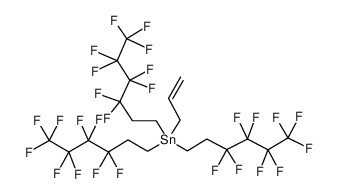 tris(3,3,4,4,5,5,6,6,6-nonafluorohexyl)-prop-2-enylstannane 215186-99-5