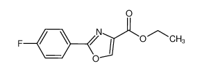 ethyl 2-(4-fluorophenyl)-1,3-oxazole-4-carboxylate 132089-42-0