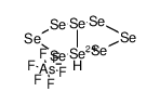 52374-78-4 structure, AsF6H2Se8+