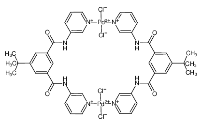 810672-11-8 structure, C44H44Cl4N8O4Pd2++++