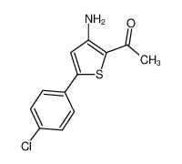 1-[3-amino-5-(4-chlorophenyl)thiophen-2-yl]ethanone 175137-02-7