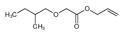 prop-2-enyl 2-(2-methylbutoxy)acetate 67634-01-9