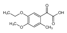 861365-66-4 spectrum, 2-(5-ethoxy-4-methoxy-2-methylphenyl)-2-oxoacetic acid