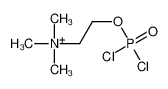 104254-68-4 structure, C5H13Cl2NO2P+