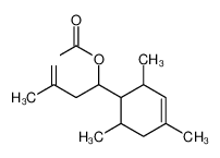 [3-methyl-1-(2,4,6-trimethylcyclohex-3-en-1-yl)but-3-enyl] acetate 94201-02-2