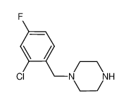 1-(2-氯-4-氟苄基)哌嗪