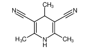 2,4,6-trimethyl-1,4-dihydropyridine-3,5-dicarbonitrile 3274-37-1