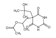 86559-86-6 spectrum, acide (acetyl-2 propyl)-5 (hydroxy-2 methyl-2 propyl)-5 barbiturique