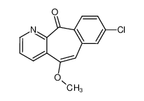 117811-21-9 spectrum, 5-Methoxy-8-chloro-11H-benzo[5,6]cyclohepta[1,2-b]pyridin-11-one