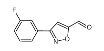 3-(3-氟苯基)-异噁唑-5-甲醛