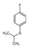 1-fluoro-4-propan-2-ylsulfanylbenzene 702-13-6
