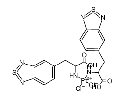 101211-84-1 structure, C18H16Cl2N6O4PtS2