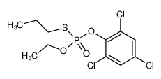 38524-82-2 structure, C11H14Cl3O3PS