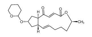 912463-45-7 (5E,13E)-(2S,3aR,9S,14aS)-9-Methyl-2-(tetrahydro-pyran-2-yloxy)-2,3,3a,9,10,11,12,14a-octahydro-1H-8-oxa-cyclopentacyclotridecene-4,7-dione