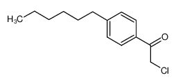 2-chloro-1-(4-hexylphenyl)ethanone 81539-57-3