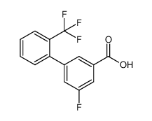 3-fluoro-5-[2-(trifluoromethyl)phenyl]benzoic acid 1261741-41-6