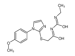 60176-44-5 structure, C15H18N4O3S