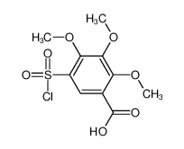 5-(氯磺酰基)-2,3,4-三甲氧基苯甲酸