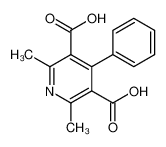 4446-60-0 2,6-dimethyl-4-phenylpyridine-3,5-dicarboxylic acid