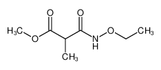 151599-48-3 methylmalonic acid methyl ester N-ethoxyamide