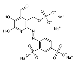 149017-66-3 structure, C14H10N3Na4O12PS2