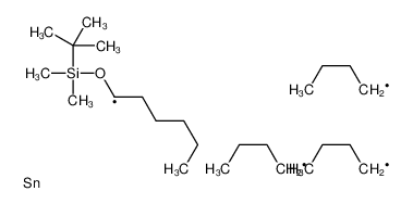 114551-33-6 tert-butyl-dimethyl-(1-tributylstannylhexoxy)silane