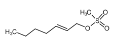 120903-50-6 (E)-hept-2-en-1-yl methanesulfonate