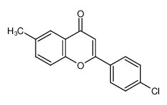 2-(4-chlorophenyl)-6-methylchromen-4-one 60402-30-4