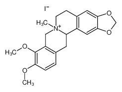 61774-67-2 spectrum, (-)-N-methylcanadine iodide