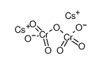 13530-67-1 structure, Cr2Cs2O7