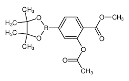 3-乙酰氧基-4-甲氧基羰基苯硼酸频那醇酯