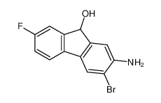 2-amino-3-bromo-7-fluoro-9H-fluoren-9-ol 1960-60-7