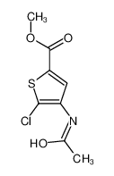 89499-29-6 spectrum, methyl 4-acetamido-5-chlorothiophene-2-carboxylate