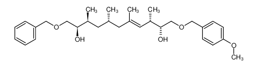 501419-27-8 3S,5,7S,9S-tetramethyl-11-benzyloxy-1-paramethoxybenzyloxy-2R,10R-dihydroxy-4E-undecene