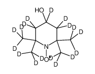 3,3,4,5,5-pentadeuterio-1-λ<sup>1</sup>-oxidanyl-2,2,6,6-tetrakis(trideuteriomethyl)piperidin-4-ol 100326-46-3