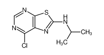 (7-氯噻唑并[5,4-d]嘧啶-2-基)异丙胺