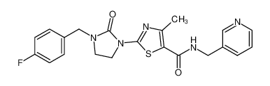 1072803-08-7 structure, C21H20FN5O2S